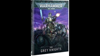 Fiches Techniques Grey Knights Codex V9 : QG