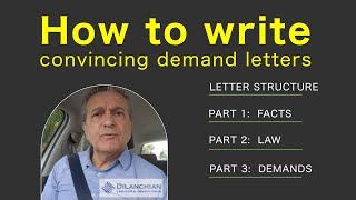 How to write convincing legal demand letters