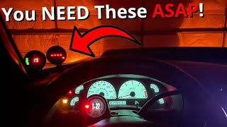 Installing AEM Wideband and Fuel Pressure X-Series Gauges in the Ford Lightning - Simple and Easy!