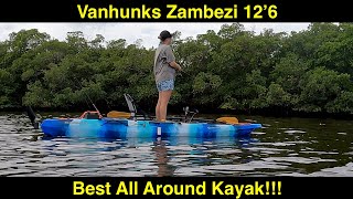 Vanhunks Zambezi 12'6 - BEST All Around Fishing and Cruising Kayak!