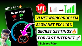 Vi APN Settings 4G/5G | Vi Network Problem Solution | Vi Internet Not Working | Vi Net Speed Setting