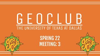 GeoClub Meeting 2.25.22 Hannah Ghotbi presents "Geochemistry in Graduate School, a Retrospective"