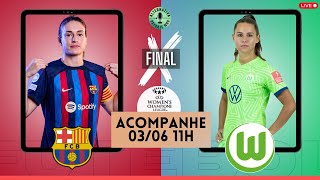 BARCELONA x WOLFSBURG - Champions League Feminina UWCL (FINAL) | AO VIVO ⚽️