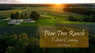 Welcome to the “Pear Tree Ranch”, one of the most complete turn key farms in Fulton county Illinois.