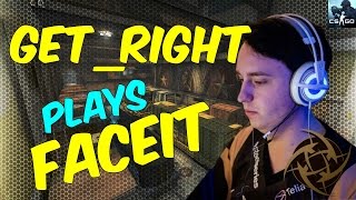 GeT_RiGhT plays Faceit on Train against friberg & TaZ | 2017.03.28.