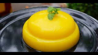 Mango Pudding | No Gelatin, No Agar-Agar | Quick & Mango Dessert | Easy Mango Pudding Recipe