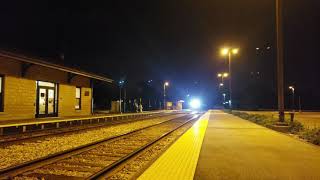 IDTX 4616 leading train 306 thru Lemont.