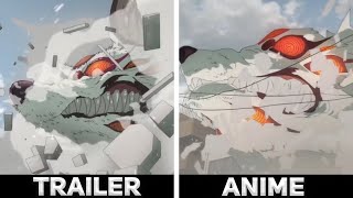 Trailer VS Anime - Chainsaw Man