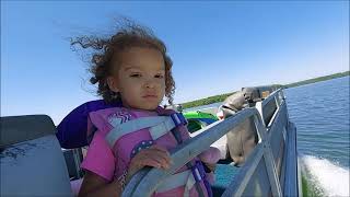 24 foot Party barge pontoon