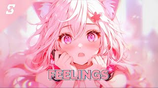 [Nightcore] - Feelings - (Lyrics)