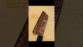 Apex Ultra Bunka 170 Copper Damascus #narinpheknives #coppermai #chefknife