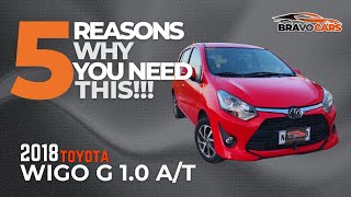 5 Compelling Reasons Why the 2018 Toyota Wigo G Automatic is a Must-Have Car