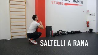 Cardio a casa - Salti a rana