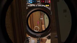 Flores 4k #rainbowsixsiege #ranked #shorts