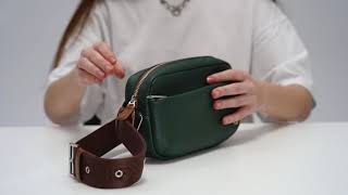 #обзоры  поясной сумки New Bumbag Green