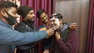 Happy new year celebration// bhai ka birthday sath sath