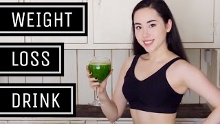 🌿  WEIGHT LOSS SUPER GREEN SMOOTHIE RECIPE!  🍃