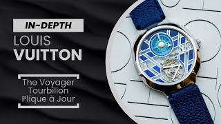 IN-DEPTH: The Craftsmanship behind the Louis Vuitton Voyager Flying Tourbillon Plique-à-Jour