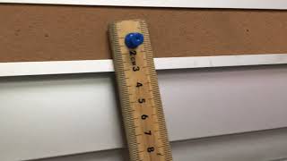 Physical Pendulum - Meter Stick (mass: 60 g)