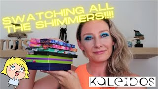 ALL KALEIDOS SHIMMERS |  SWATCH COMPARISON