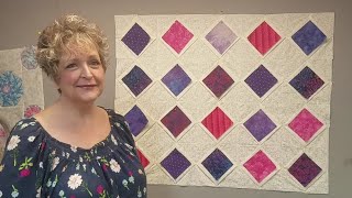 How To Sew a Modified Cathedral Window Quilt Pt 1of2 | Revisited