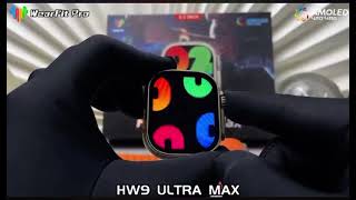 HW9 Ultra Max Amoled Display Smartwatch With 2 Strap #ultrawatch #edition #best #latest #highquality