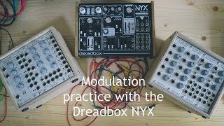 Dreadbox NYX - Modulation with Doepfer eurorack modules (Riamiwo StudioVlog 42)