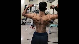 Back Double Baicep Pose | 20 Year Old Boy | Bhavesh Gone