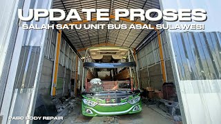 UPDATE PROSES BUS ASAL SULAWESI | PABC BODY REPAIR MALANG 20