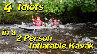 Inflatable Kayaking - Whitewater Fun - Aqua Marina Halve + Packrafts