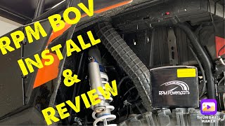 How to install RPM blow off valve on RZR