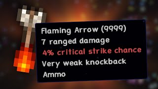 Why does ammo show its crit chance, even though it does nothing?