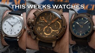 This Weeks Watches - U-Boat U-51, Fears Brunswick, Schofield, Tudor, Omega & More [Episode 94]