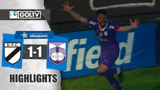 CON EMPATE EN LA ÚLTIMA | Danubio 1 - 1 Defensor Sporting | GOLES | Primera División de Uruguay