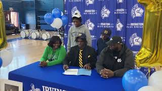 NJ Football: Irvington DB Adon Shuler signs with Notre Dame