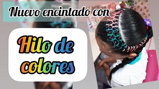 ENCINTADO NUEVO CON HILO DE Colores 🌈🌈 y torcidos 🌪️🌪️