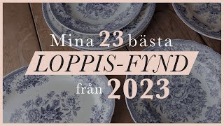 Mina 23 bästa second hand-fynd från 2023! ♻️✨