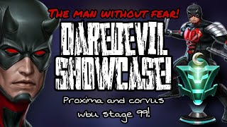 Daredevil Showcase! Regeneration Daredevil kills the couple! DD Vs proxima and corvus stage 99!