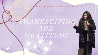 Thanksgiving And Gratitude // Michelle McKinney Hammond // Jesus House London