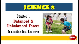 Science 8 First Periodical Test Reviewer Balanced & Unbalanced Forces