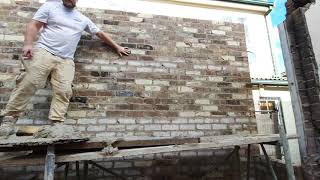 Bagging brickwork