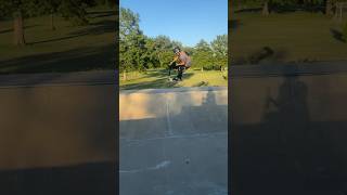 Insane BarSpin Tailwhip On Scooter😱 #scooterstunts #scootertricks #skatepark #scoot