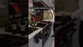 World most expensive kitchen cooking with mustang flame @kickingmustang#trending #youtubeshorts