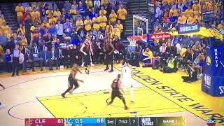 javale mcgee misses dunk in nba finals game one