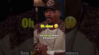 How #SnoopDogg remembers his passwords #shorts