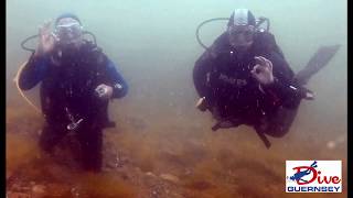 Diving in Havelet Bay with Krista and Jeff - 26/6/18