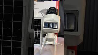 Hikvision DS-2DE2C400IWG-K/4G/C05S10,  solar-powered 4G PTZ camera.