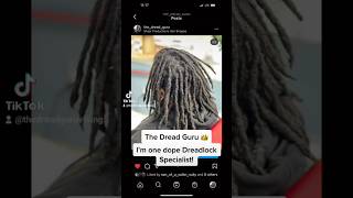 The Dread Guru's work! #dreadlock #dreadslocks