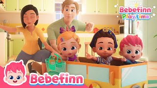 🚌 Let's Hop on A Box Bus Tour | Bebefinn Playtime | Musical Stories