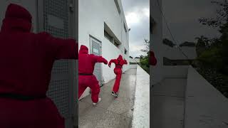 Money Heist vs Police 47.0 #shorts #parkour #moneyheist #police #rednix